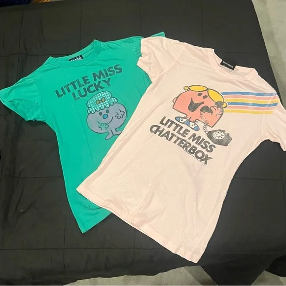 Junk Food Clothing Little Miss Lucky Tee - Green - Picture 3 of 3